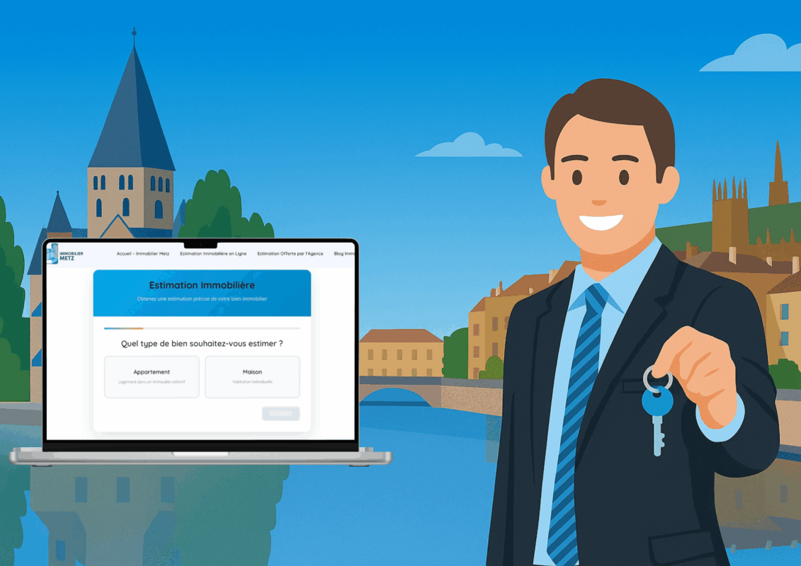 Estimation en ligne et agent immobilier Metz : prix juste garanti