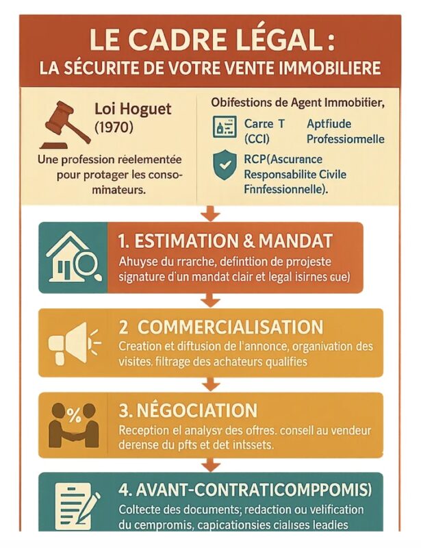 Le cadre légal et réglementaire de l'agent immobilier